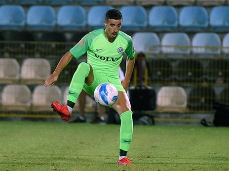 חזיזה הופתע מהחילוף אמש. (ברני ארדוב)