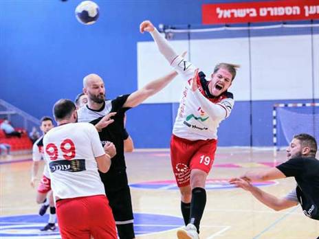 ניצחון גם להפועל ראשל"צ (צילום: הדר ואן קולא, איגוד הכדוריד)