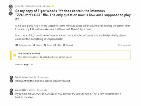 משתמש ברדיט מדווח כי הוא מחזיק באחד מהעותקים המדוברים