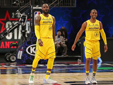 פול ולברון. המנהיגים הגדולים ב-NBA, גם בגיל 36 (Getty)