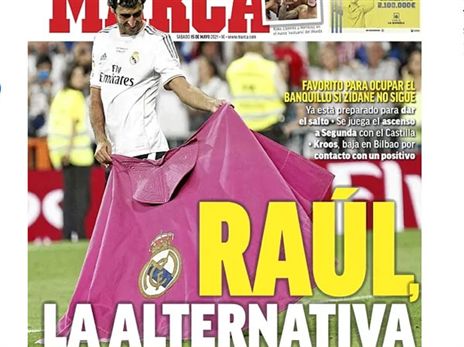 "האלטרנטיבה". השער של ה"מארקה" (MARCA)