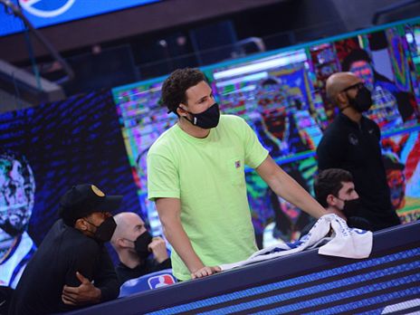 תומפסון. מחכה לשוב לפרקט (Getty)