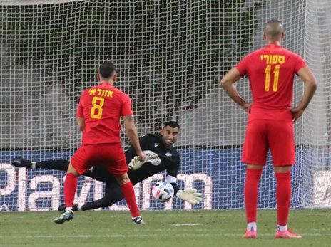 לאחר מכן אריק ינקו הציל פנדל (אודי ציטיאט)