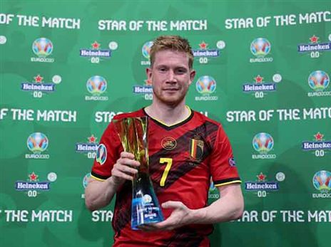 דה בריינה נצץ גם הפעם (GETTY)