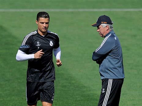 ישתפו שוב פעולה? קרלו וכריסטיאנו (getty)