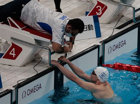 עמי דדאון. מדליסט שלישי לישראל בטוקיו (צילום: עמית אלמגור)