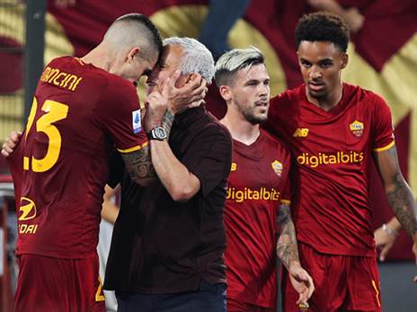 "היה לי פחד עצום להפסיד". מוריניו חוגג ניצחון דרמטי (GETTY)