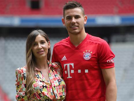 לוקאס הרננדז ואשתו אמליה. הבלם ייכנס לכלא? (Getty)