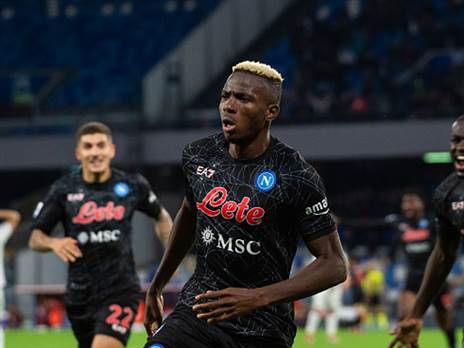 האיש של נאפולי העונה. ויקטור אוסימן (GETTY)