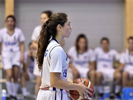 קפטנית הנבחרת. עדן רוטברג (קרדיט: איגוד הכדורסל בישראל)