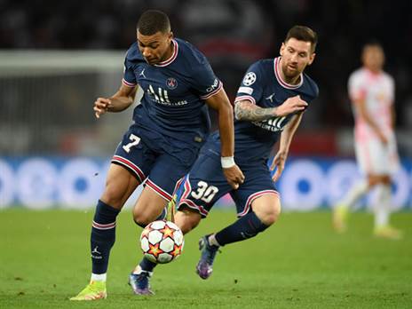 ימשיכו לשחק ביחד? קיליאן אמבפה וליאו מסי (Getty)