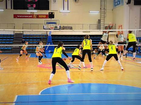 אשדוד הפתיעה בקריית אתא (קרדיט: איגוד הכדורעף)