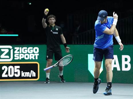 לא היום שלו. אנדי מארי (Getty)