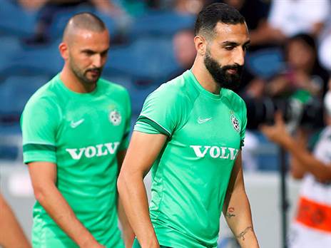 רודריגס ושהר. השניים אמורים לשחק הערב (אלן שיבר)