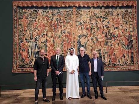 ראשי מכבי חיפה בדובאי (מכבי חיפה, רשמי)