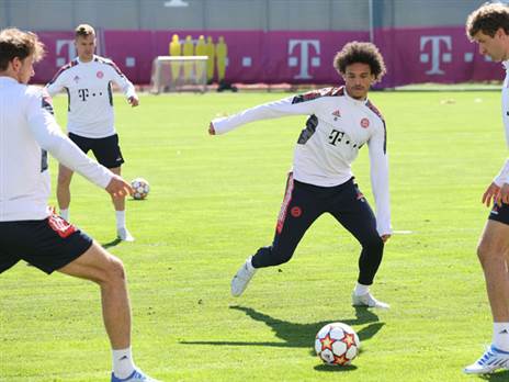 לירוי סאנה. דריכות בבאיירן (Getty)