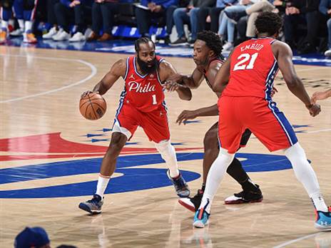 הארדן ואמביד. שיתוף פעולה מבטיח (Getty)