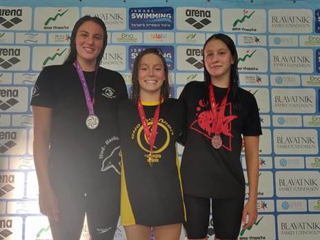 ניצחון בנגיעה. פביאן (באדיבות איגוד השחייה)