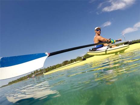 בדרך להישג גדול? דניאל (באדיבות מרכז דניאל לחתירה)