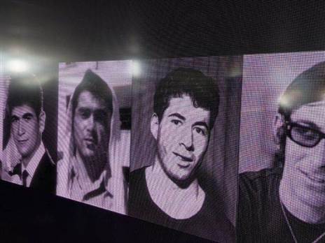 חלק מקורבנות הטבח