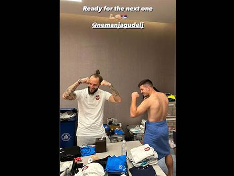 "מוכנים למשחק הבא". יוביץ' וגודלי