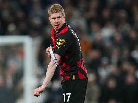 קווין דה בריינה. לחץ משאר הליגה (Matt McNulty - Manchester City/Manchester City FC via Getty Images)