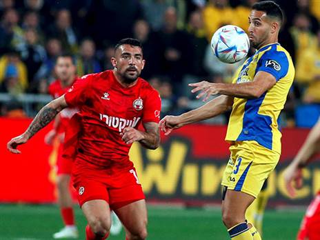 חוגגים מול מכבי ת"א סובלים נגד מכבי חיפה (אלן שיבר)