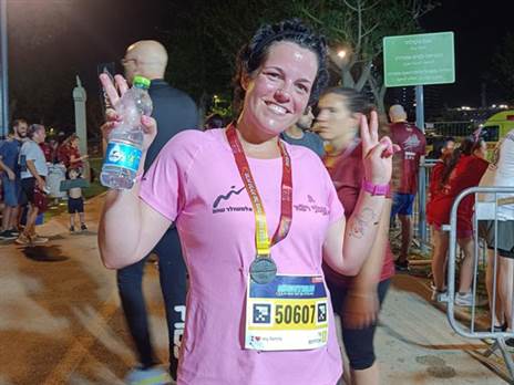 "ברגע שהתחלתי להתאמן, שכחתי מהכול". אבודהרם אחרי המירוץ