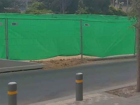 הנתיב שנסגר לטובת אוהדי הפועל ת"א