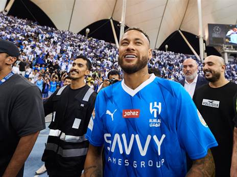 ניימאר. זה התחיל בחיוכים (Getty)