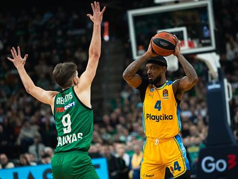 מכבי נגד ז'לגיריס בסיבוב הקודם (יורוליג)