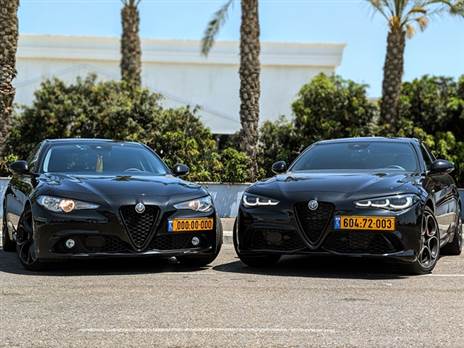 אלפא רומיאו ג'וליה: מימין, מודל 2024