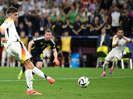 הנבחרת החזקה לרוב מנצחת. האברץ וגרמניה (getty)