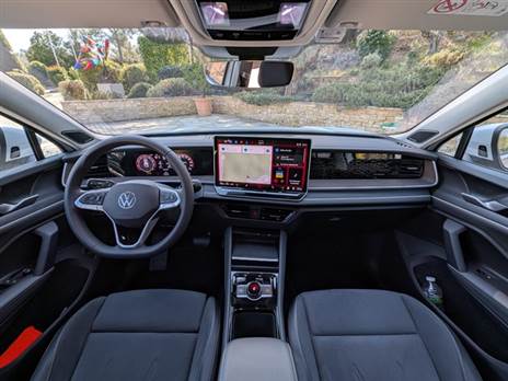 תא הנוסעים משרה אווירה איכותית ומרווחת