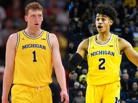 כוכב מישיגן בעבר מפרגן לכוכב הנוכחי (Getty)