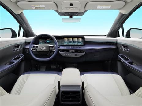 מסכי “12.3 כפולים או “14.3 בהתאם לרמת הגימור