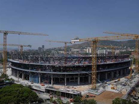 המנופים עוד באוויר. קאמפ נואו (GETTY)