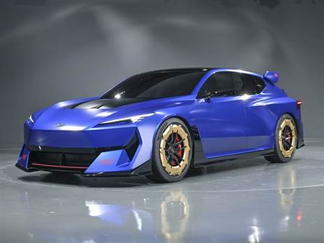 סובארו Performance-E STI החשמלי - היצרנית תיארה בעיקר כמה השקיעו באווירודינמיות