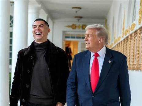 (מתוך האינסטגרם של כריסטיאנו רונאלדו)