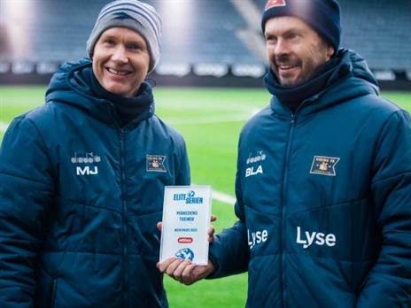 מאמני חודש נובמבר של הליגה הנורבגית (האתר הרשמי של ויקינג)