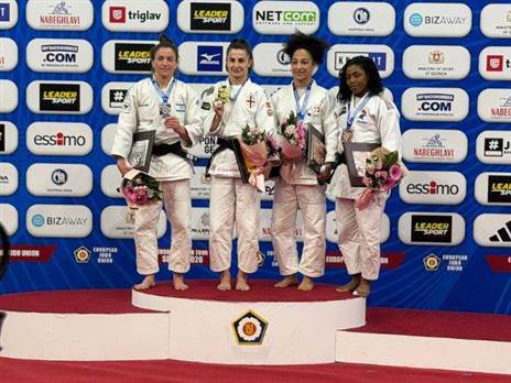 הפודיום מאליפות אירופה (איגוד הג`ודו)