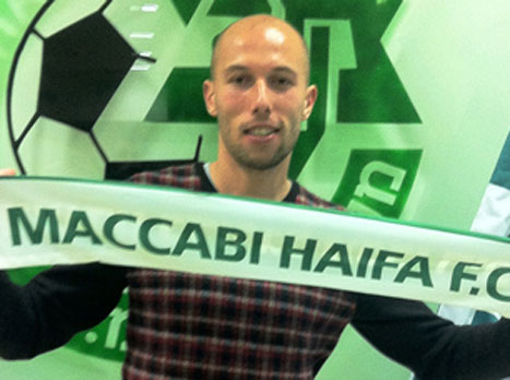 צוצאליץ', כבר בארץ (האתר הרשמי של מכבי חיפה)