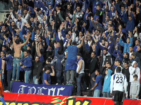 לא יארחו את ראשל"צ במושבה. אוהדי הפועל פ"ת (אלן שיבר)