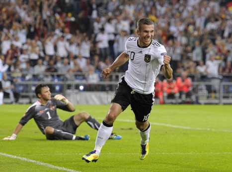 פודולסקי, לא ישמח במקום ה-2 (gettyimages)