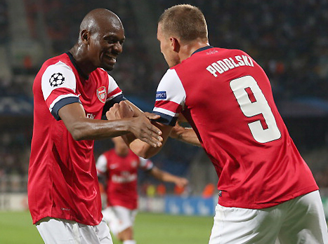 החיים מתחילים בגיל 25. אבו דיאבי עם פודולסקי (gettyimages)