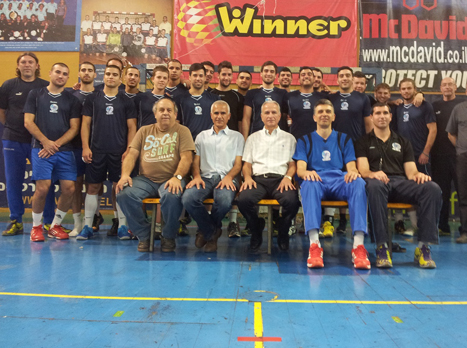 סגל הזהב לקראת המוקדמות (צילום: דוד פליגל, איגוד הכדוריד)