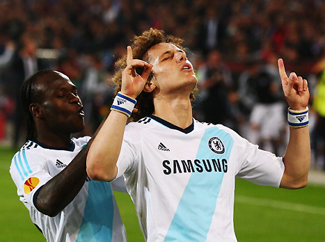 לואיז חוגג את שער הניצחון. המטרה: אמסטרדם (gettyimages)