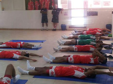 שיעור פילאטיס ראשון