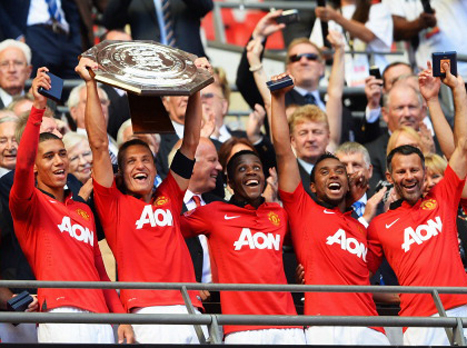 שומרי מסורת. ואן פרסי ויונייטד העניקו למויס תואר ראשון (GETTYIMAGES)