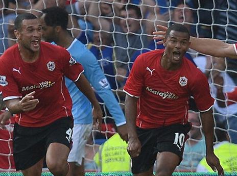 אווירה מטורפת בוויילס. קמפבל חוגג (gettyimages)